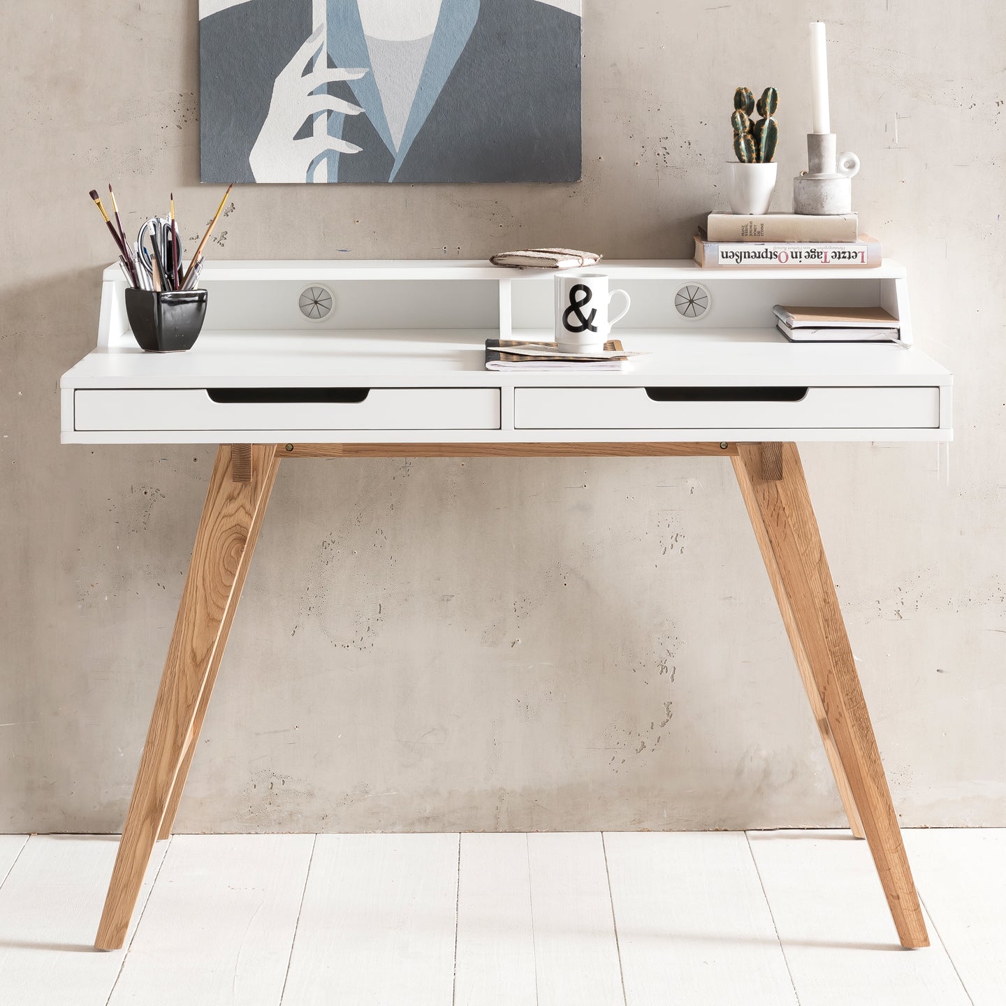 Escritorio Moderno Y Estilizado Modelo Wl5.186_1