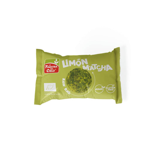 Bola energética matcha e limão bio sem glúten La Finestra Sul Cielo 25 g