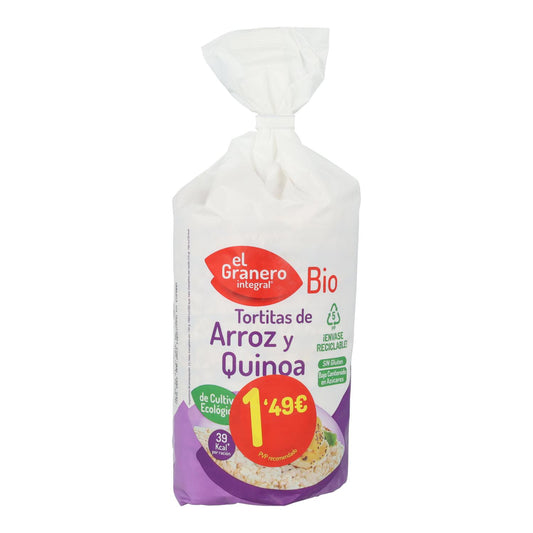 Promo Bolinhos de Arroz e Quinoa El Granero, 120g