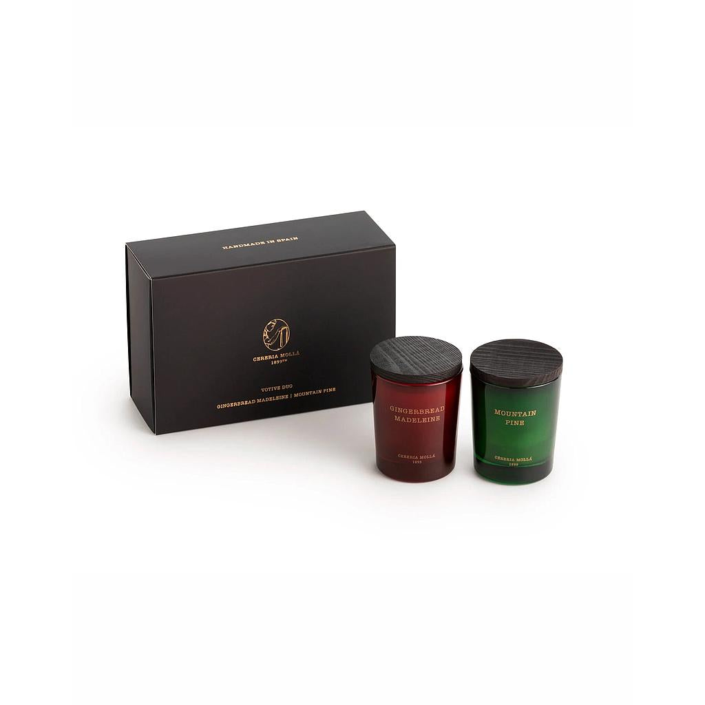 Cerería Mollá Set De 2 Velas Navideñas 70gr_0
