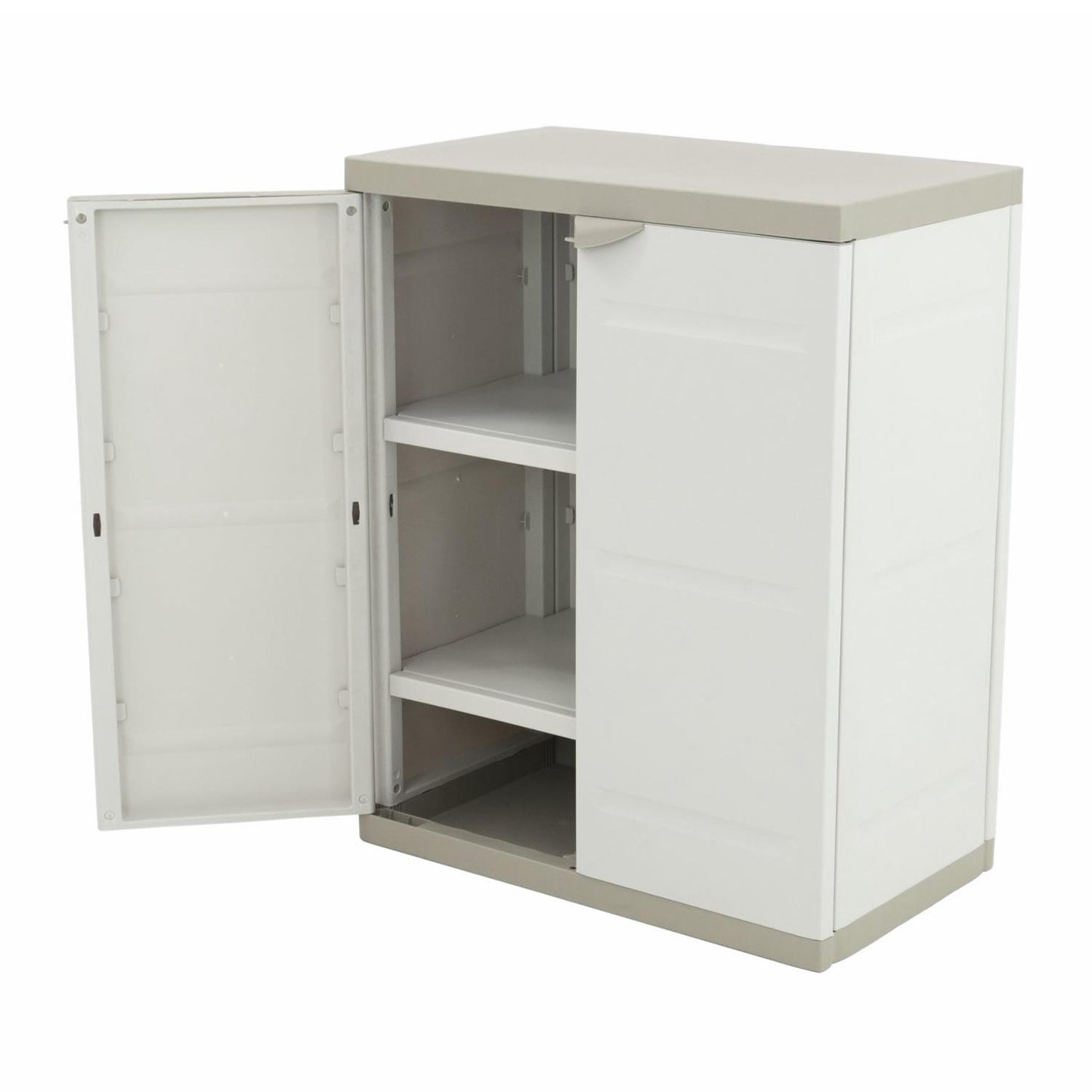 Armário Médio 70 cm Titânio Plastiken Bege 1