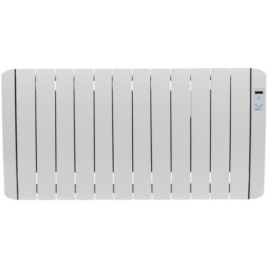 Haverland Gd12 Inerzia Radiador Eléctrico Bajo Consumo, Potencia 1800w, Pantalla Digital Lcd, 12 Elementos De Aluminio E Interior De Piedra Natural_0