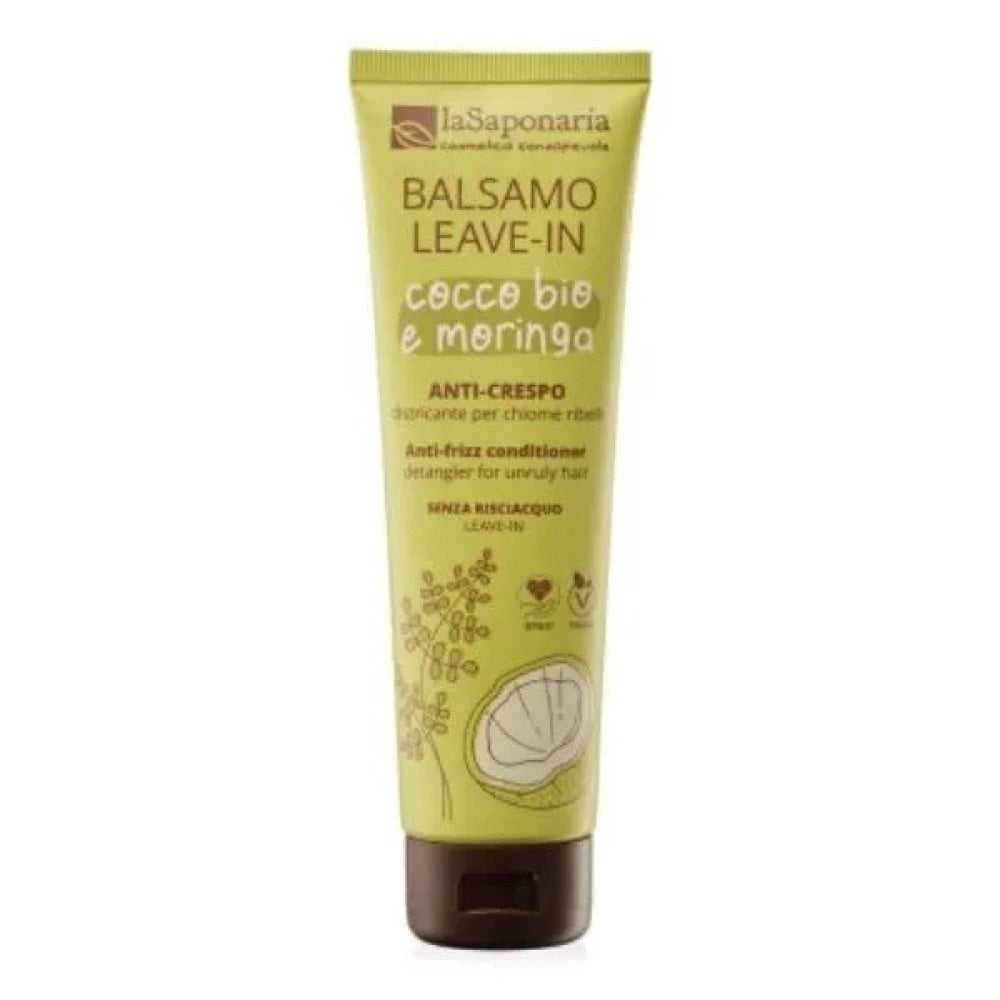 La Saponaria Acondicionador Leave In Coco Orgánico Y Moringa 150ml_0