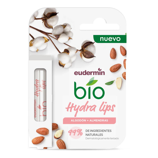 Bálsamo Labial Hydra Algodón Almendras Eudermin 4,8 g