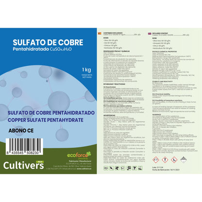 Sulfato De Cobre Cultivers 1 Kg_3