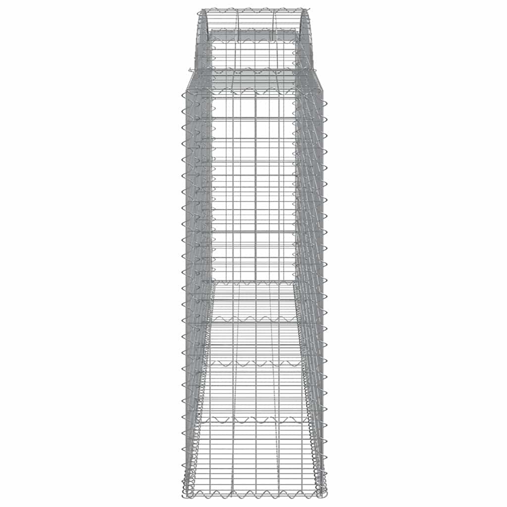 Cestas Gaviones 13 Uds Forma De Arco Hierro 300x50x140/160 Cm_4