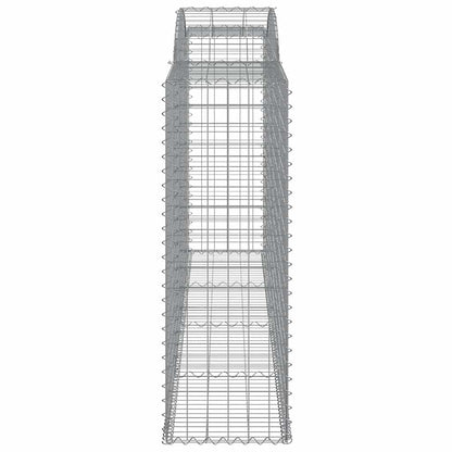 Cestas Gaviones 13 Uds Forma De Arco Hierro 300x50x140/160 Cm_4