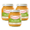 Embalagem com 3 unidades Babybio abóbora pote 130 g