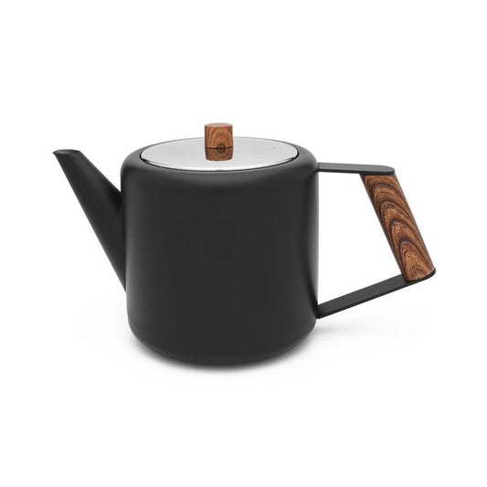 Bredemeijer Tetera Boston 1,1l Negro Mate Madera Diseño 111004_0