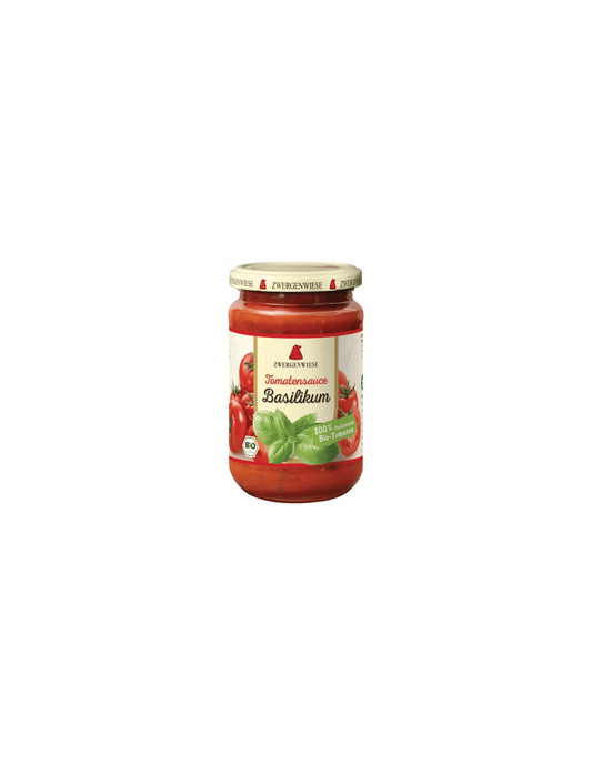 Salsa De Tomate Y Albahaca Bio - Zwergenwiese_0