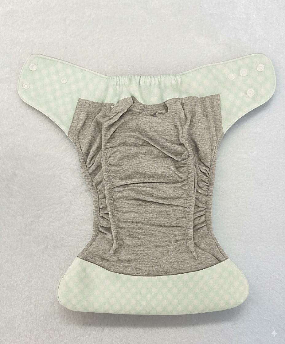 Kit Descubrimiento Pañal Tela Grafeno Adznadons 3-15kg Insertos Bambú Biodegradables Bolsa Impermeable Prueba Sin Riesgo_2