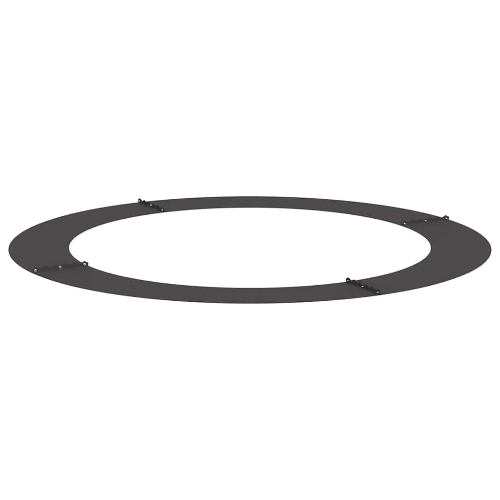 Adecuado Para Anillos De Árbol Plano 5 Pcs Negro Ø90 / 120 Cm_3