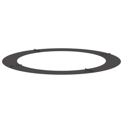 Adecuado Para Anillos De Árbol Plano 5 Pcs Negro Ø90 / 120 Cm_3