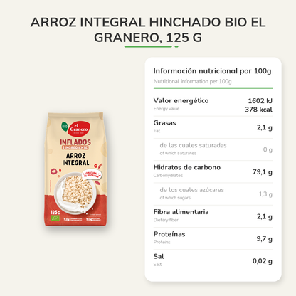 Información nutricional