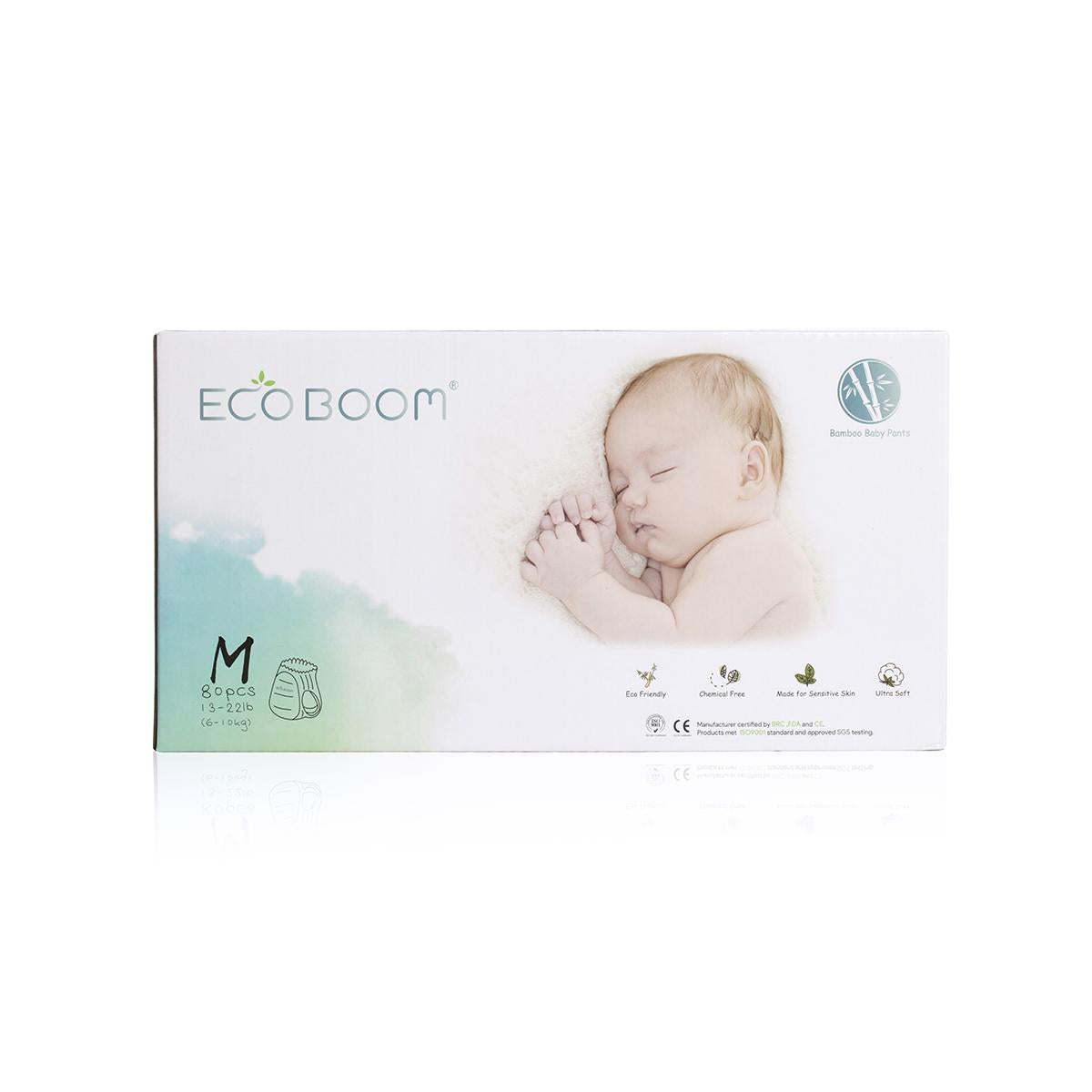 Calças de Bambu Ecoboom M 80 unidades