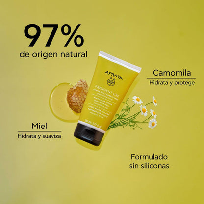 Condicionador Reparador de Queratina com Camomila e Mel, APIVITA 150 ml