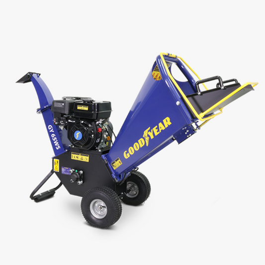 Goodyear - Trituradora Ramas Gasolina 6,5hp 4.100 W. Se envía montada, lista para usar._0