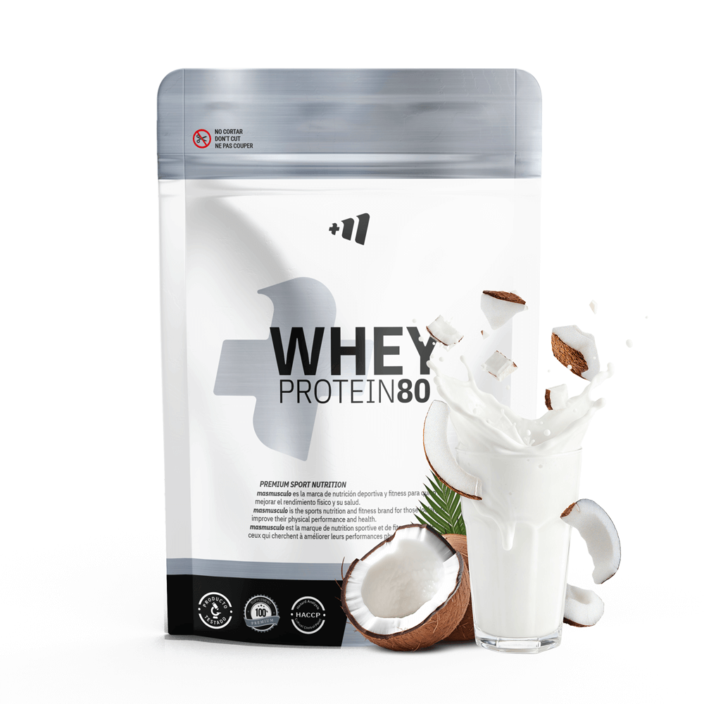 Whey Protein80 - 1kg - Coco - Aumenta La Masa Muscular - Masmusculo_0