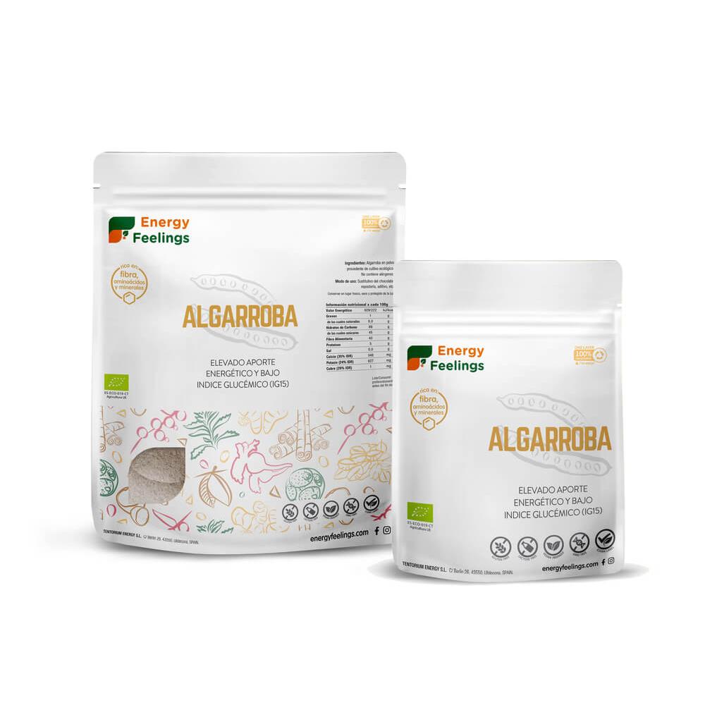 Alfarroba em pó Eco Doypack Energy Feelings 200 g