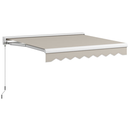 Outsunny Toldo Retráctil Eléctrico O Manual 250x200 Cm Con Mando A Distancia_0