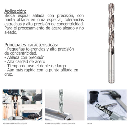 Broca Alpen Hss Pro   1,00 Mm.