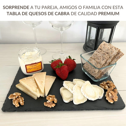 Quesoqueso® Cesta Queso Gourmet Regalo De Queso Payoyo | Queso Semicurado, Queso Crema De Cabra Y Rulo De Queso De Cabra_3