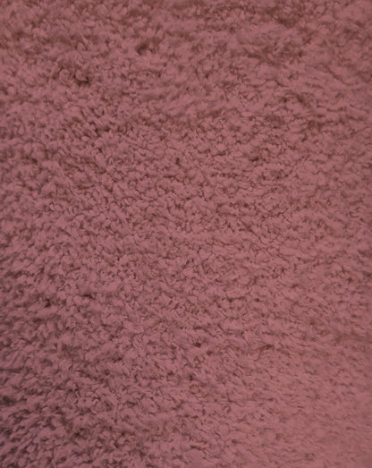 Alfombra Microfibra Salón, Baño, Dormitorio Rosa Liso Suave 80x120cm- Decoración- Mobiliario Hogar_1
