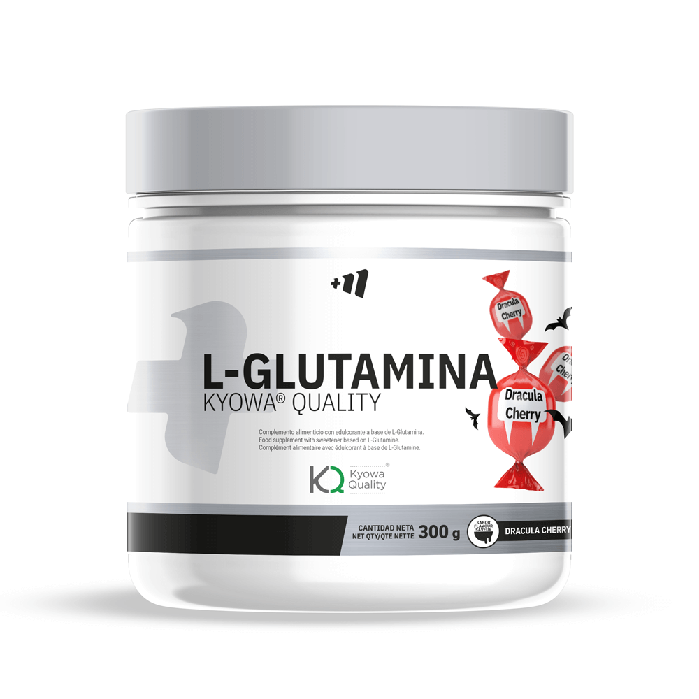 Glutamina Kyowa® - 300g - Dracula Cherry - Ayuda A Reparar Las Células Desp - Masmusculo_0