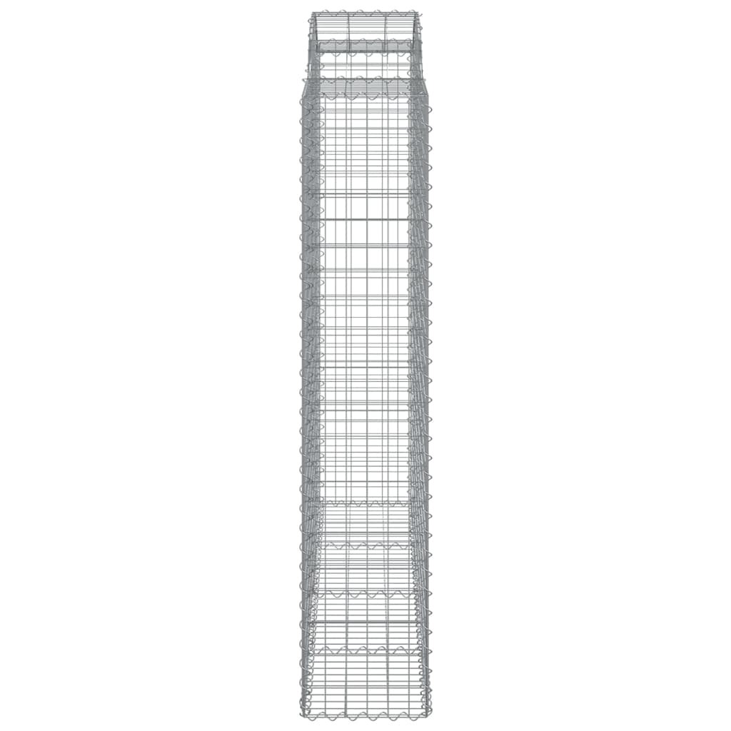 Cestas De Gaviones 3 Uds Forma De Arco Hierro 200x50x200/220 Cm_4