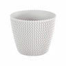 Pote Redondo 8l Prosperplast Splofy De Plástico Branco De Cor, Ø25,9 X 22 Cm