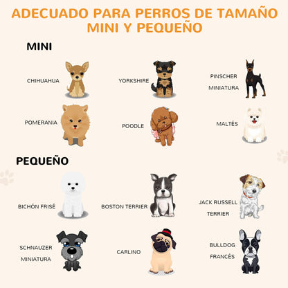 Pawhut Caseta Perros De Madera Con Puerta De Alambre Y Cerradura 80x55x53,5 Cm_3