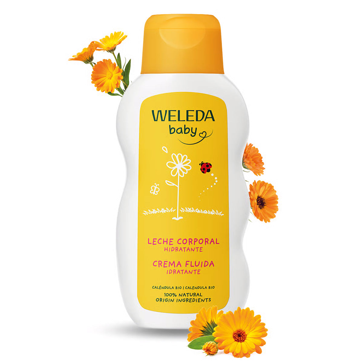Leite Corporal de Calêndula Weleda, 200ml