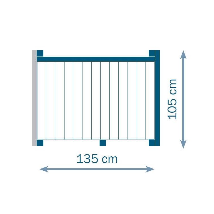 Parque Infantil Masgames Belvedere L Con Columpio Individual._4