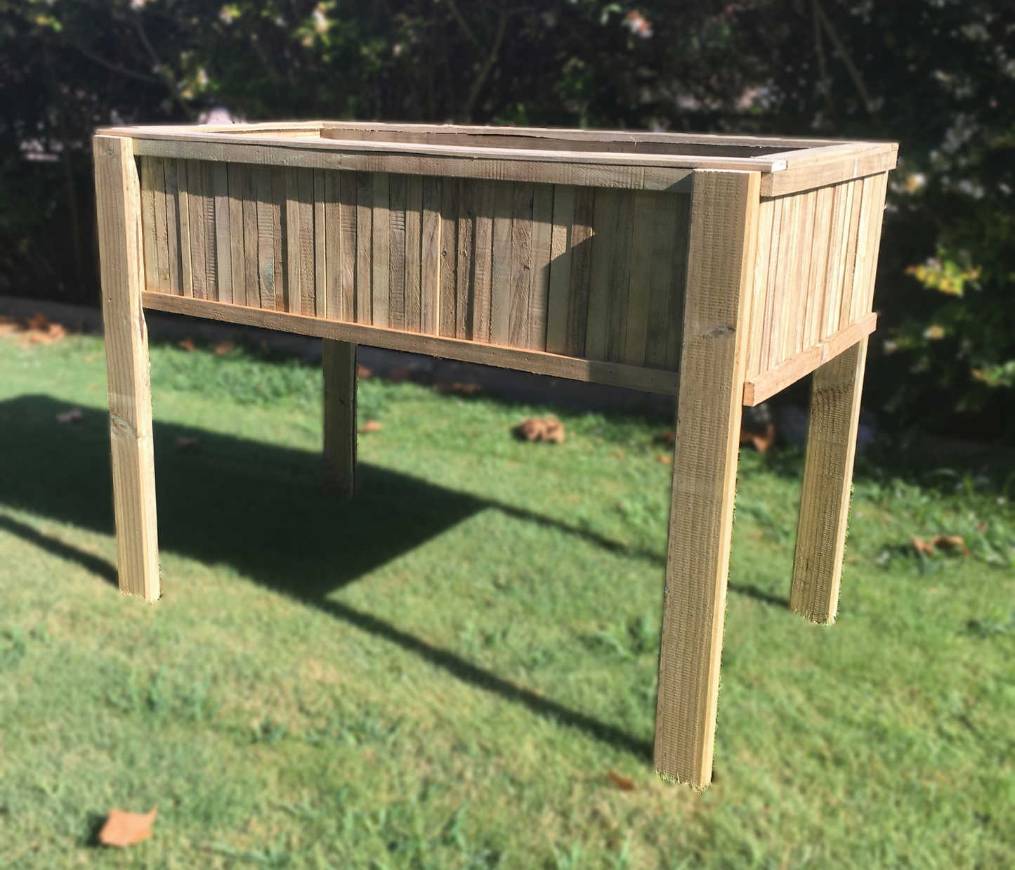 Mesa De Cultivo  Vintage 102x52x74 Cm Huerto Urbano  Con Maderas Recicladas Vidahuerto._4