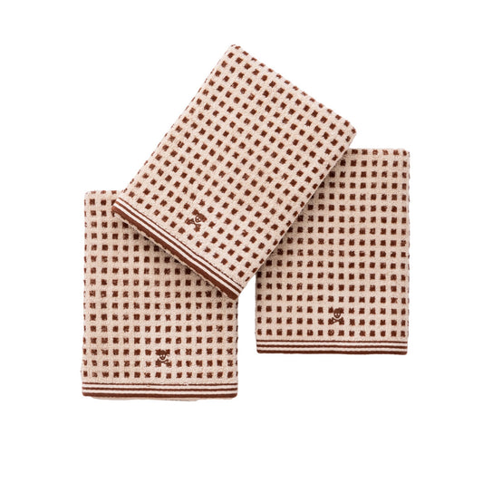 Set 3 Paños De Cocina 100% Algodón 50x70cm 420gsm Terry Logo Bordado Scalpers Home_0
