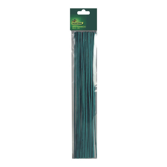 Pack 25 Tutores De Tiras De Cana Split Bamboo 0.4 M Verde Nortene_0