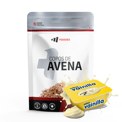 Copos De Avena Con Sabor - 800g - Natillas - Alimentación Saludable - Masmusculo_0