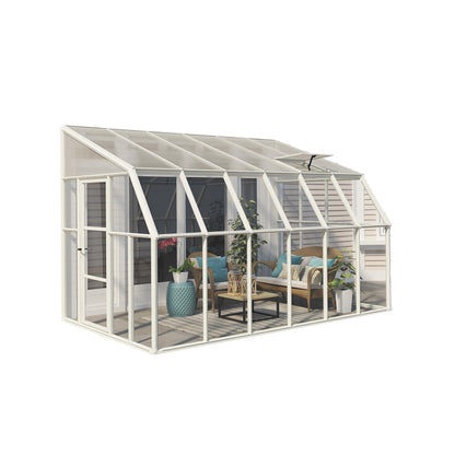 Pérgola fechada para solário 384x257 cm 