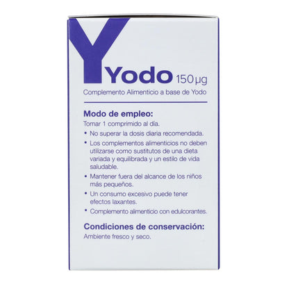 Suplemento alimentar de iodo 120 comp Natysal