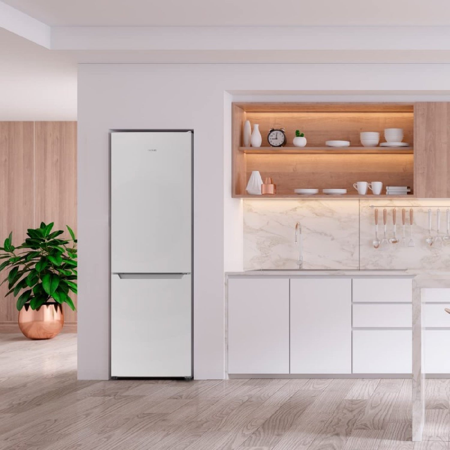 Cecotec Frigorífico Combi Bolero Coolmarket Combi 250 White D_4