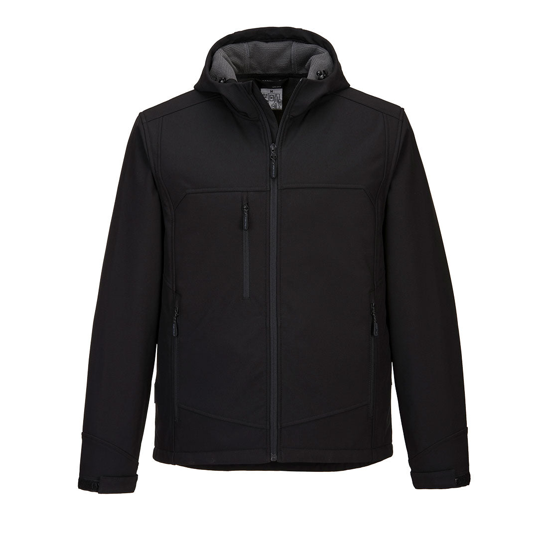 Softshell Con Capucha Kx3 (3 Capas) / Xl / Negro_0