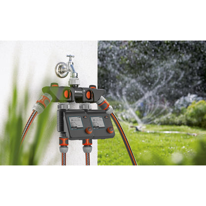 Distribuidor Gardena de 4 vias