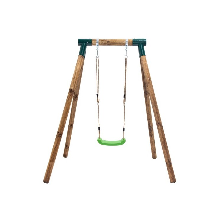 Columpio Individual De Madera Redonda Masgames Kila L._0