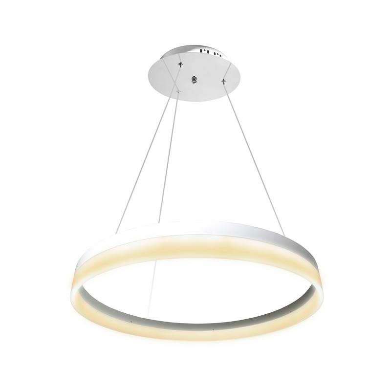 Luminaria Colgante Ring 50w, Ø80cm, Blanco Cálido_0
