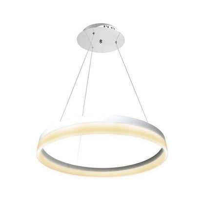 Luminaria Colgante Ring 50w, Ø80cm, Blanco Cálido_0