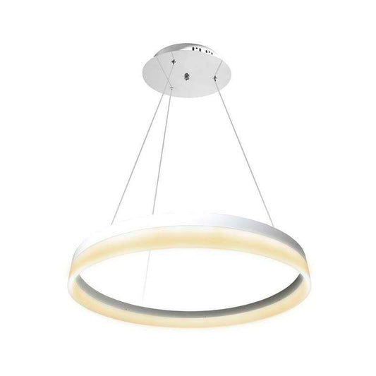 Luminaria Colgante Ring 50w, Ø80cm, Blanco Cálido_0