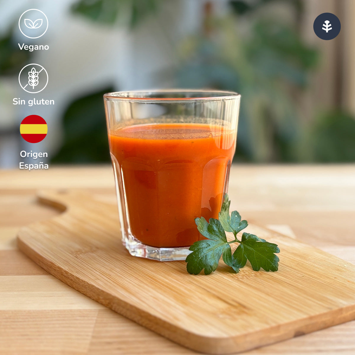 Pack de 3 gaspachos biológicos tradicionais com Planeta Huerto EVOO 1L