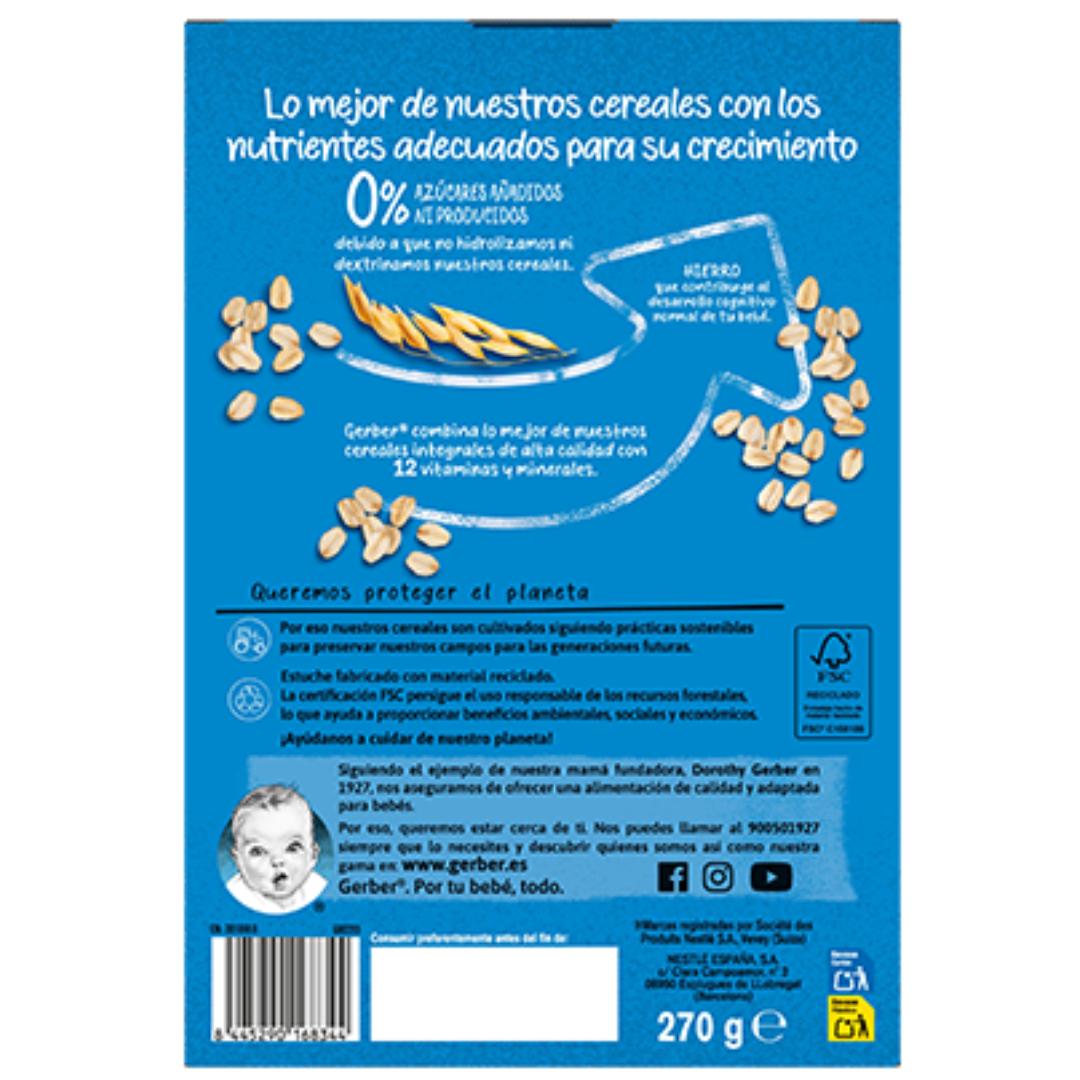 Papas Multigrãos Gerber 0% Açúcares Adicionados 270 g