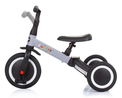 Triciclo Convertible En Bicicleta Con Pedales Smarty Grey_1
