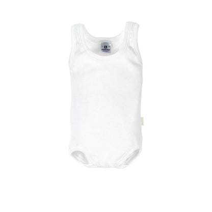 Body desmangado sport en color blanco talla 12